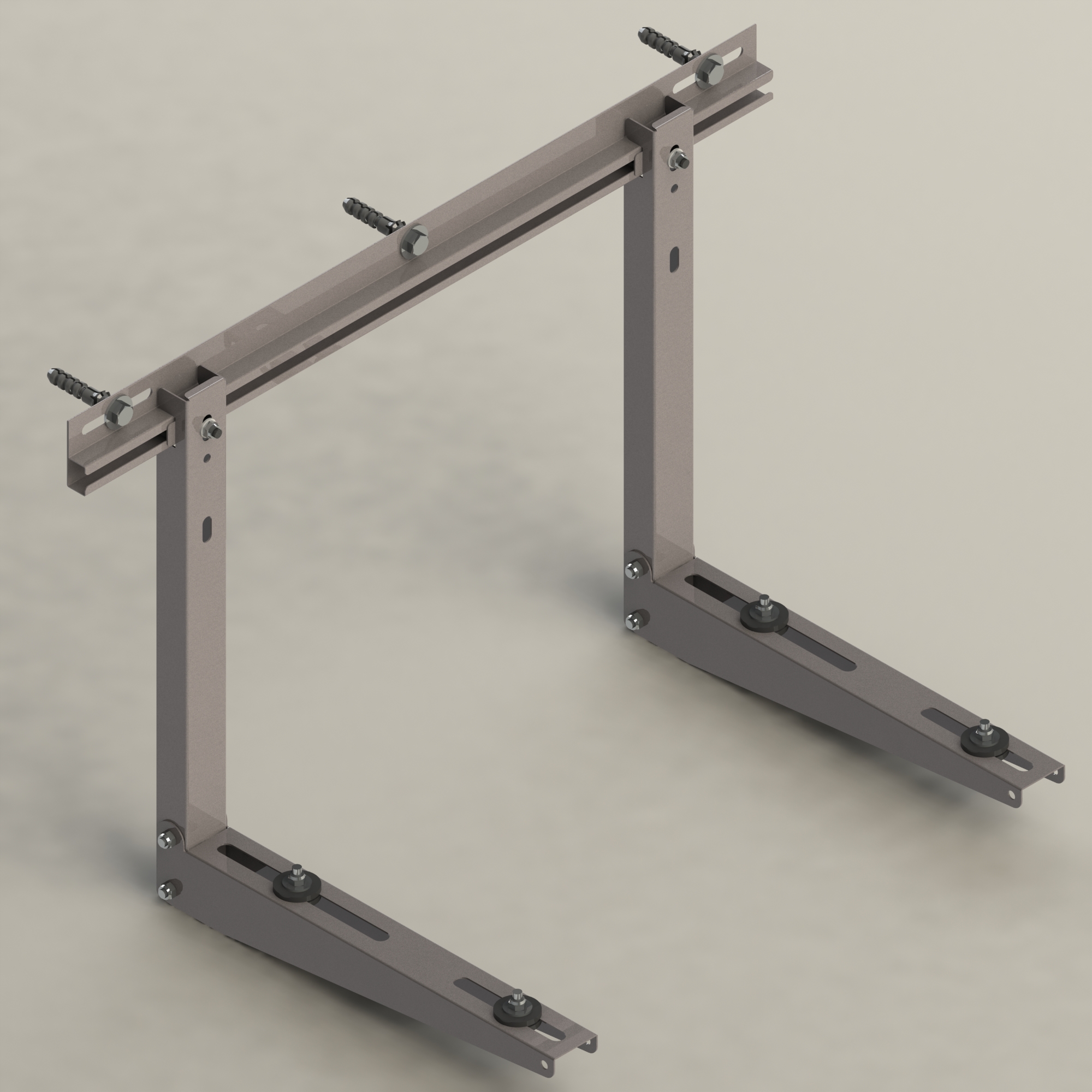 MENSOLE SOSTEGNO CONDIZIONATORI P420xL780xH500mm